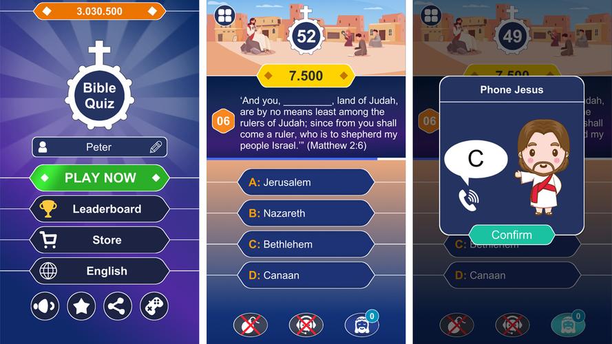 Daily Bible Trivia: Quiz Games 스크린샷 0