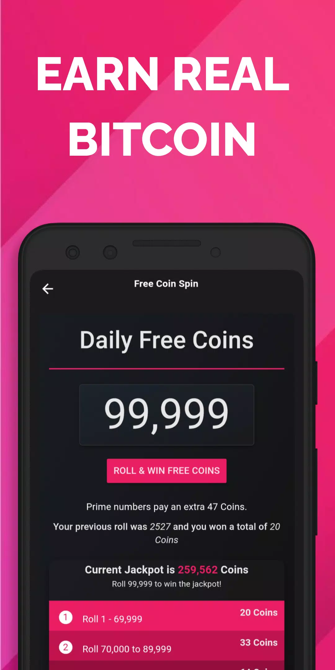 Cointiply - Earn Real Bitcoin Скриншот 0