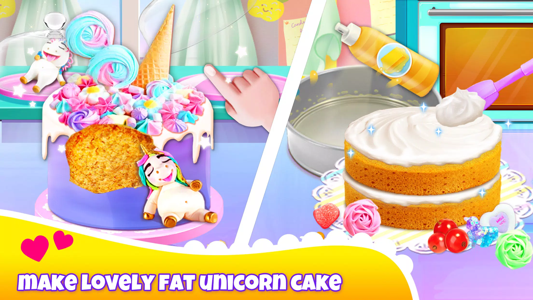 Girl Games: Unicorn Cooking Screenshot 1