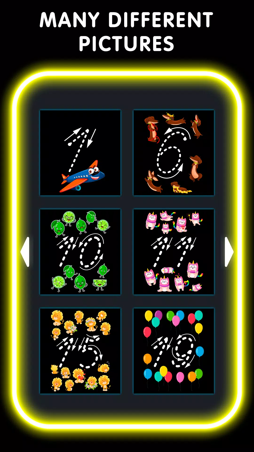 Numbers For Kids Learning Game Captura de tela 2