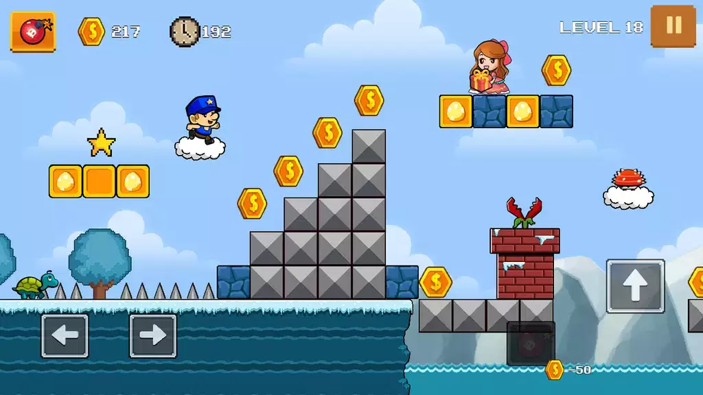 Super Dan’s World - Run Game Captura de pantalla 2