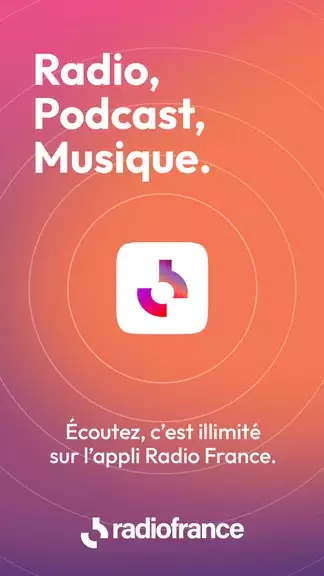 Radio France : radios, podcast Captura de pantalla 0