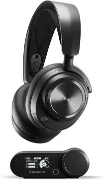 Steelseries arctis nova pro: скидка 25%, лучшая беспроводная игровая гарнитура