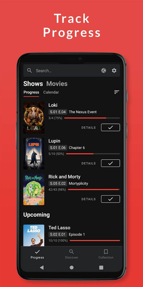 Showly: Track Shows & Movies Скриншот 3