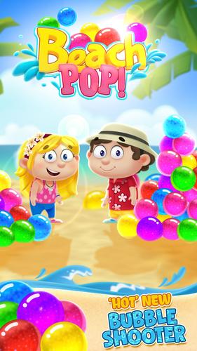 Bubble Shooter: Beach Game Pop स्क्रीनशॉट 0