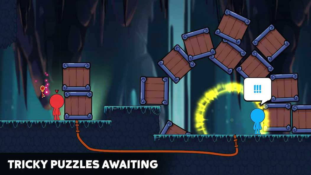 Stick World: Red Blue Journey Mod Capture d'écran 1