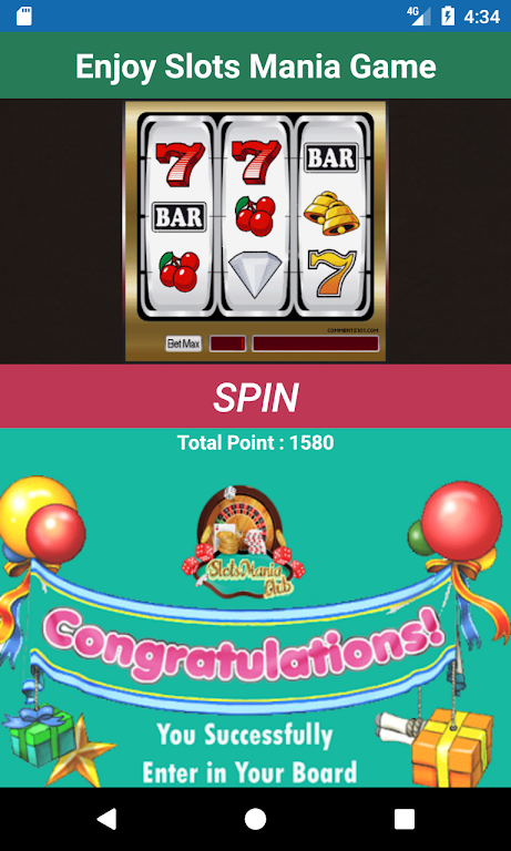 Slots Mania Club Captura de pantalla 1