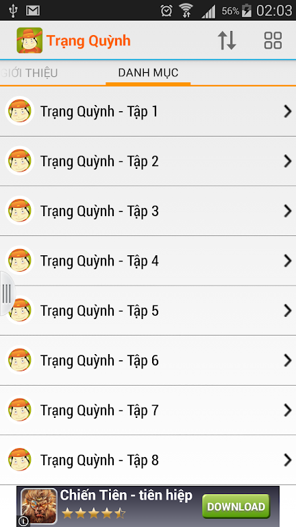 Trạng Quỳnh (trọn bộ) 스크린샷 0
