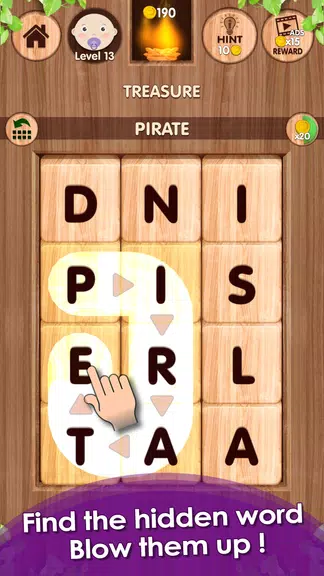 Falling Word Games - Addictive スクリーンショット 0