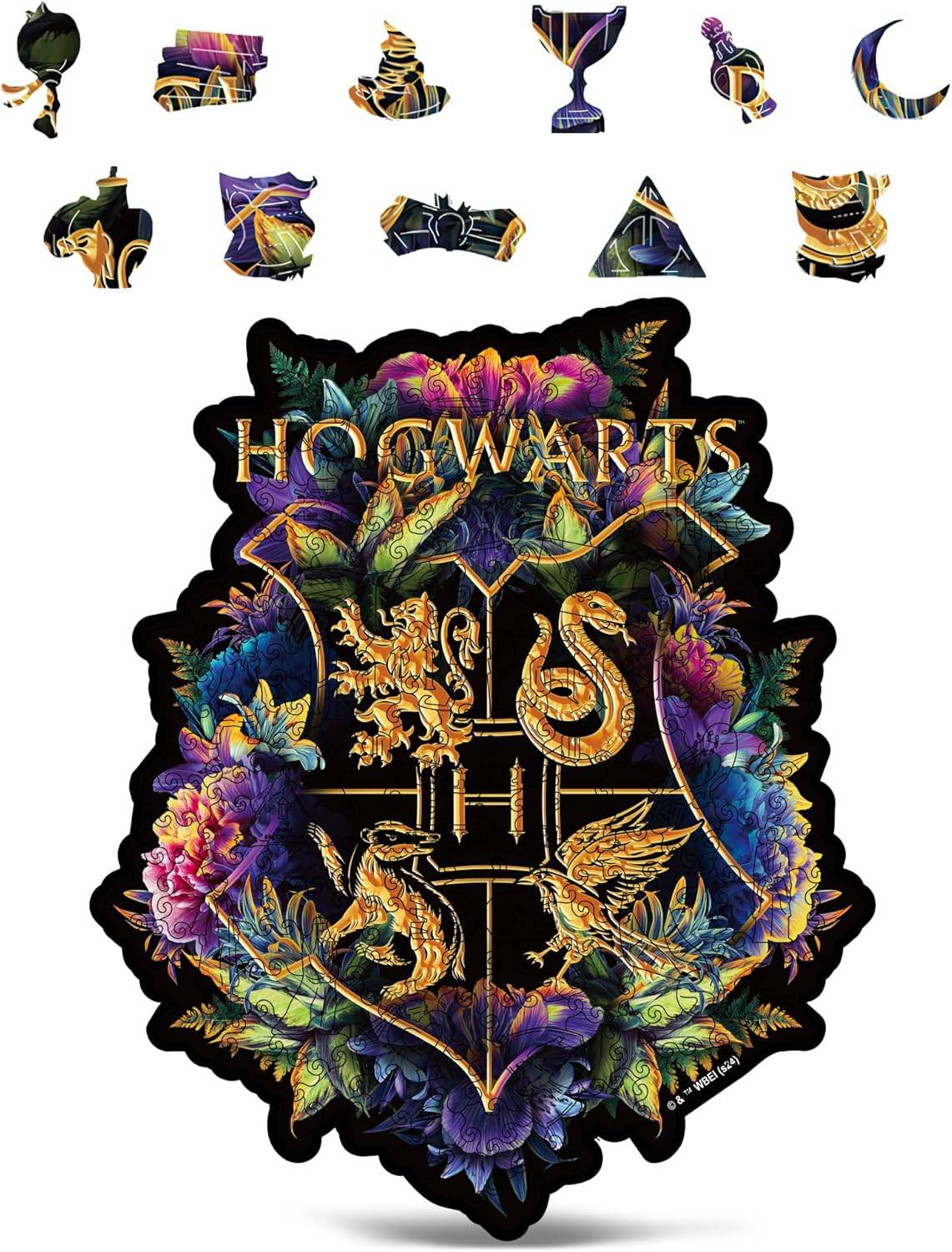 Hogwarts Crest деревянная головоломка