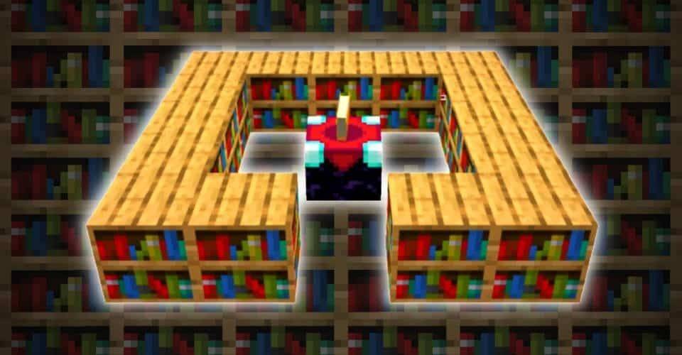 estantería en Minecraft