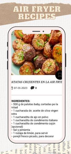 Air Fryer Recipe - Very Easy Captura de tela 2