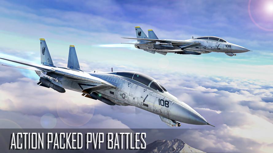 Jet Fighter: Sky Combat 3D Capture d'écran 0