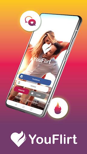 YouFlirt - flirt & chat app スクリーンショット 0
