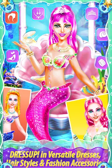 My Little Mermaid - Girls Game Скриншот 1
