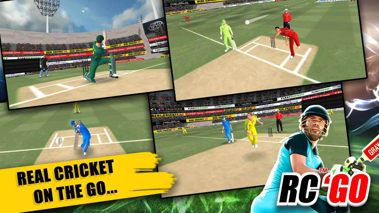 Real Cricket™ GO Captura de pantalla 2