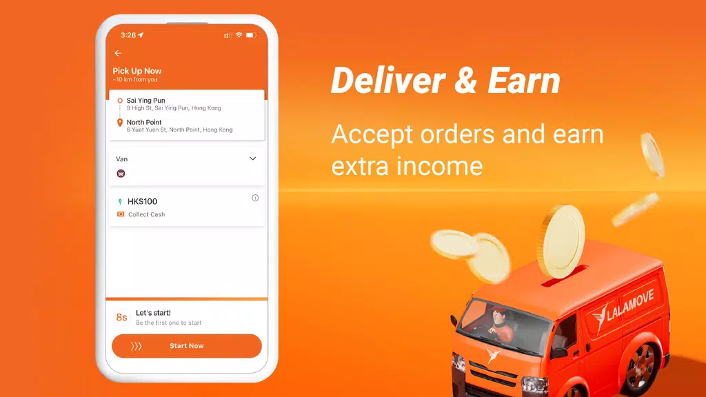 Lalamove Driver - Drive & Earn Скриншот 2