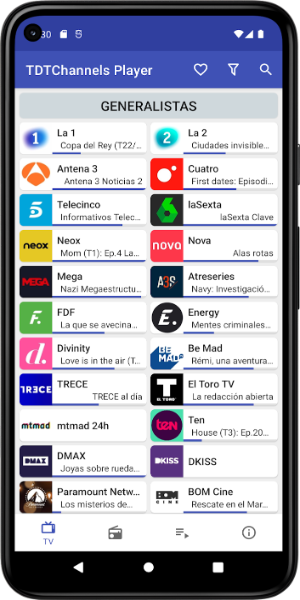 TDTChannels Capture d'écran 0