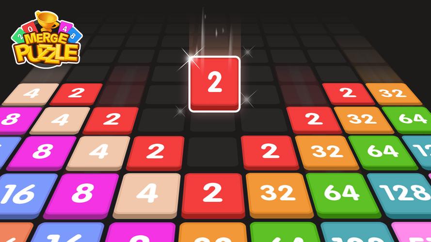 Merge Block - number games Скриншот 0