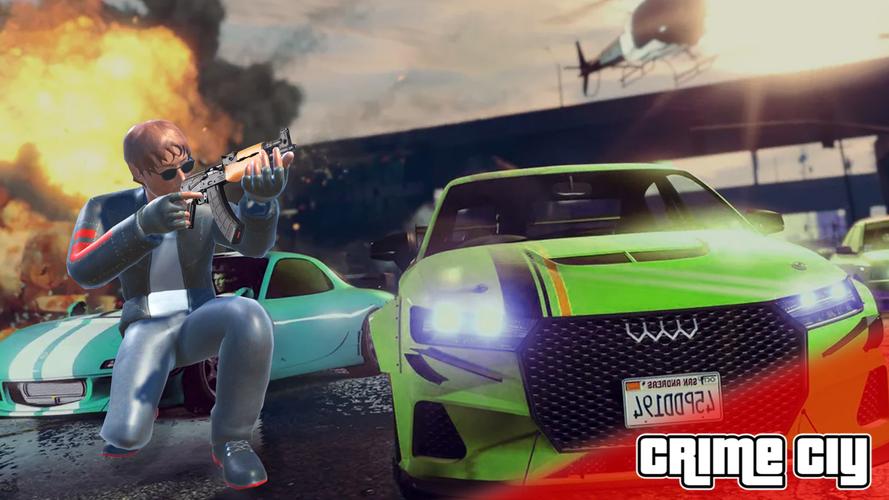 Gangster Simulator : Crime 3D スクリーンショット 1