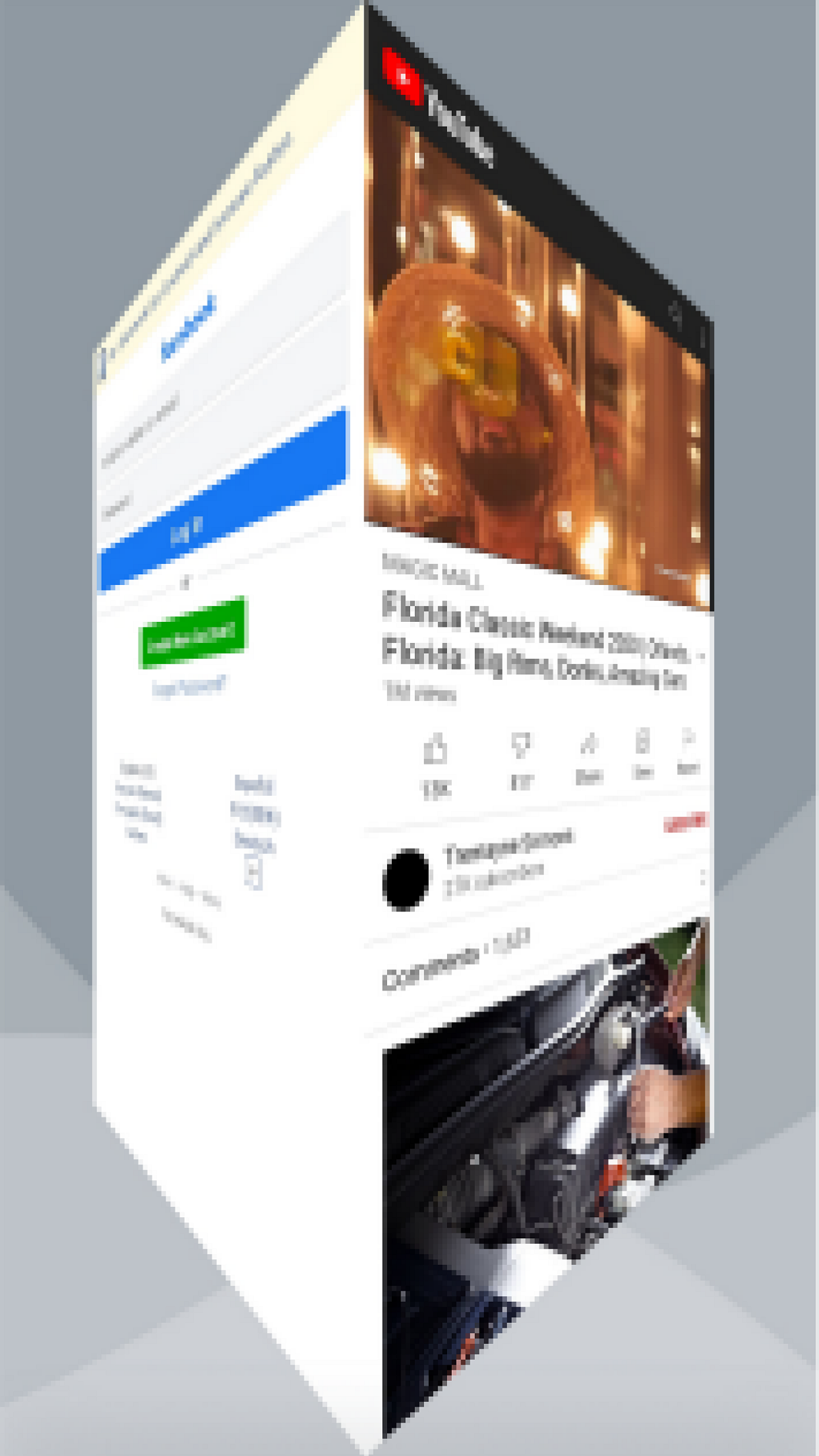 Social Networks 3D Media Cube应用截图第3张