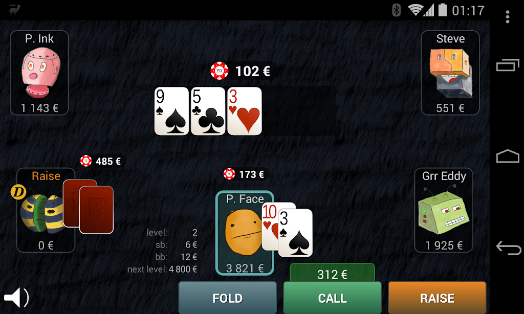 Bots Don’t Bluff Offline Poker應用截圖第0張