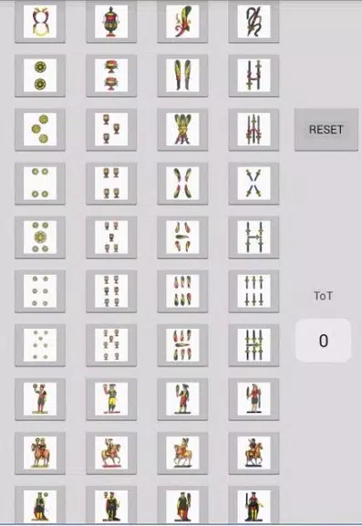 card counting napoletane cards Скриншот 0