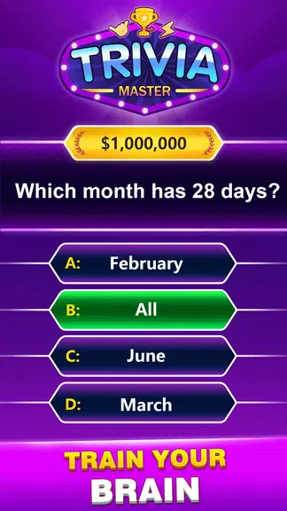 Trivia Master - Word Quiz Game स्क्रीनशॉट 0