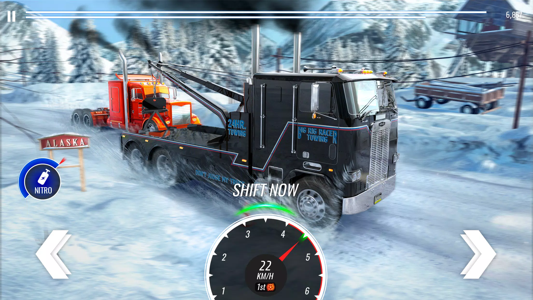 Big Rig Racing: Drag racing应用截图第1张