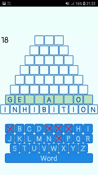 Words Pyramid スクリーンショット 0