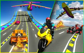 Rocket Car Racing Stunts स्क्रीनशॉट 2