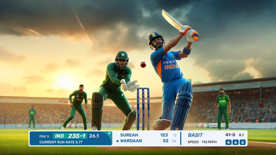 Real World T20 Cricket 2024 Скриншот 0