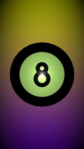 Magic 8 Ball Live Wallpaper 3D Captura de pantalla 3