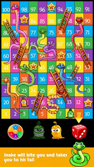 Snakes and Ladders - Dice Game 스크린샷 0