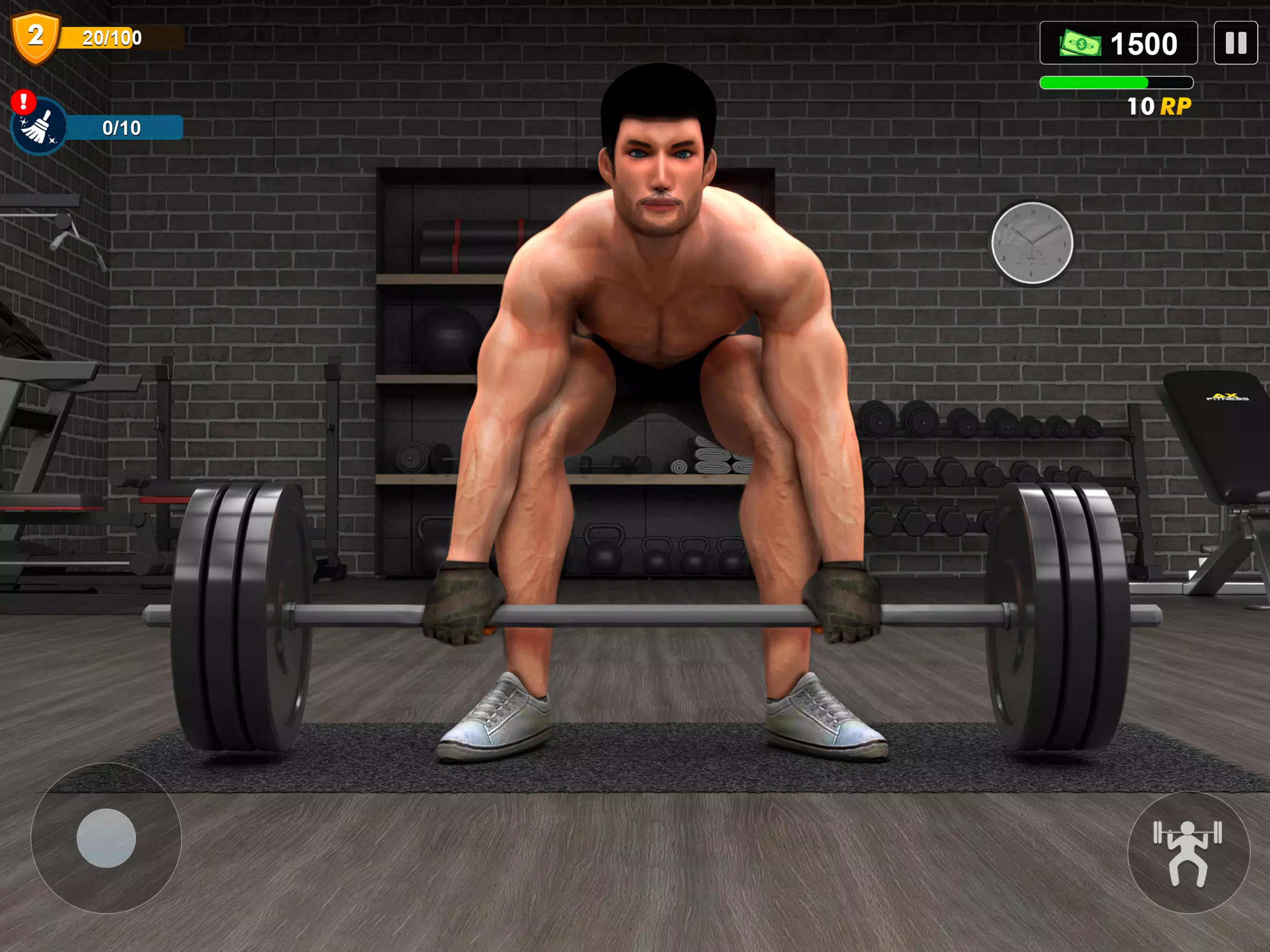 Workout Gym Simulator Game 24 스크린샷 3