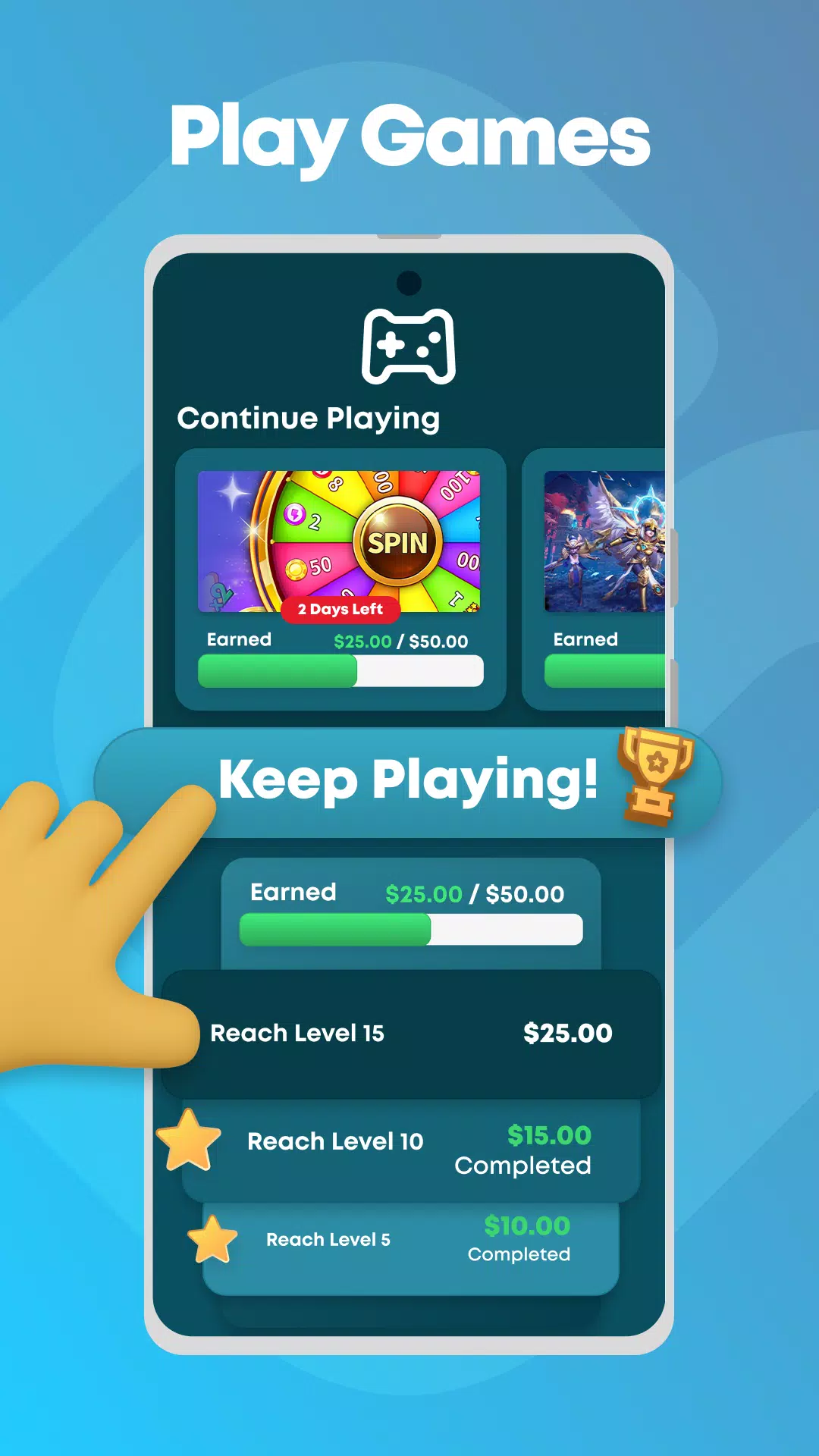 Swagbucks Play Games + Surveys Captura de tela 1