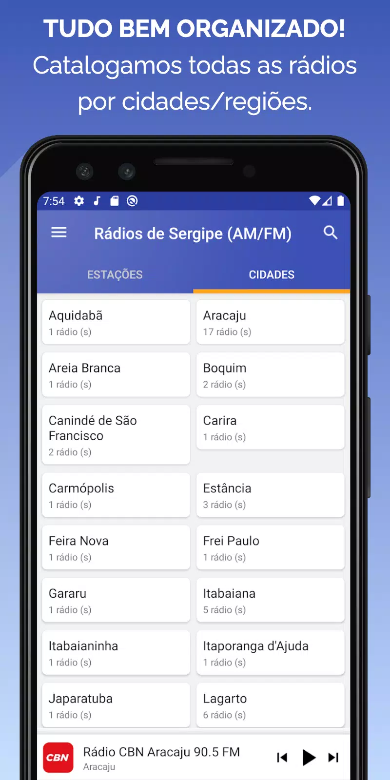 Rádios de Sergipe (AM/FM) 스크린샷 1