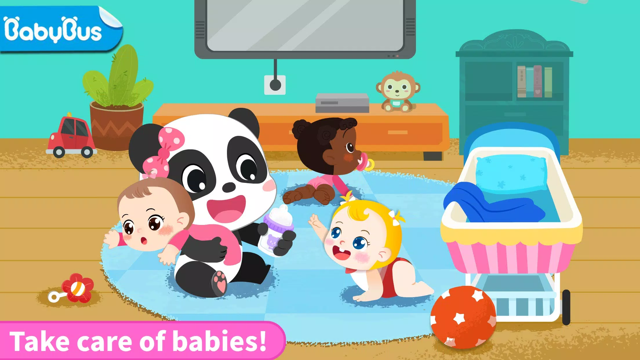 Panda Games: Baby Girls Care Screenshot 0