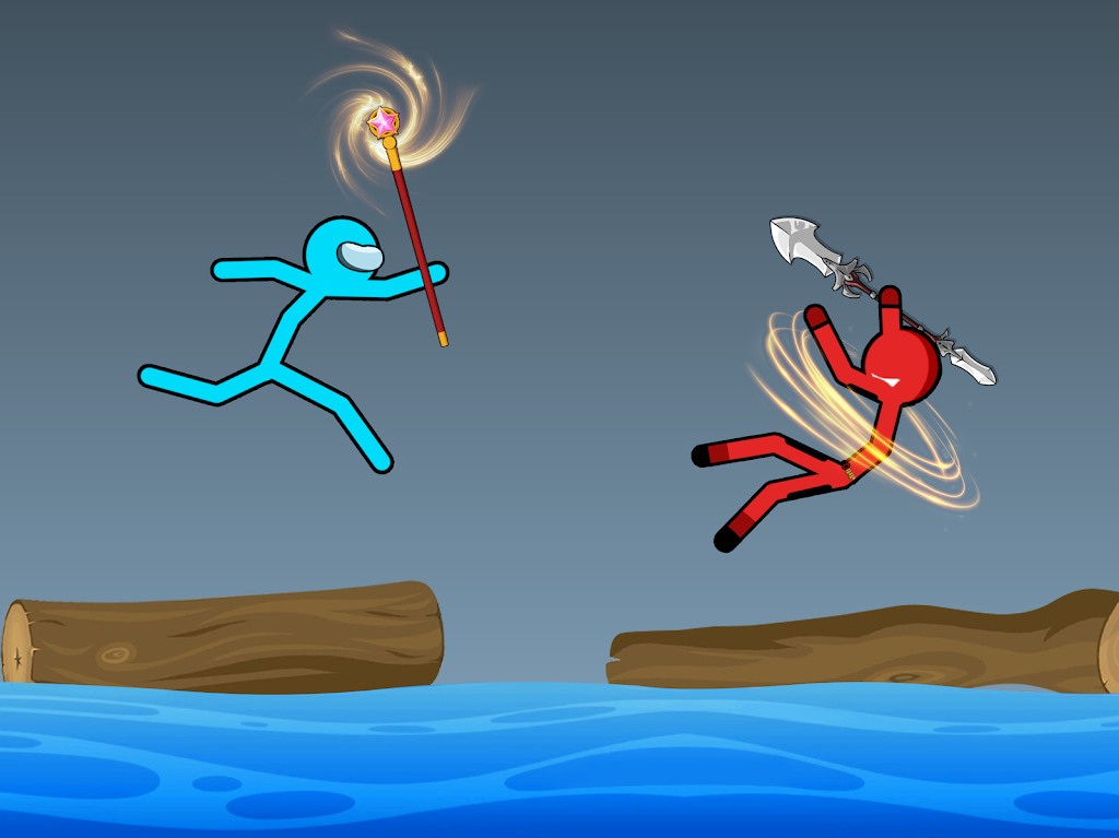 Stick-man Clash Fighting Game Скриншот 0