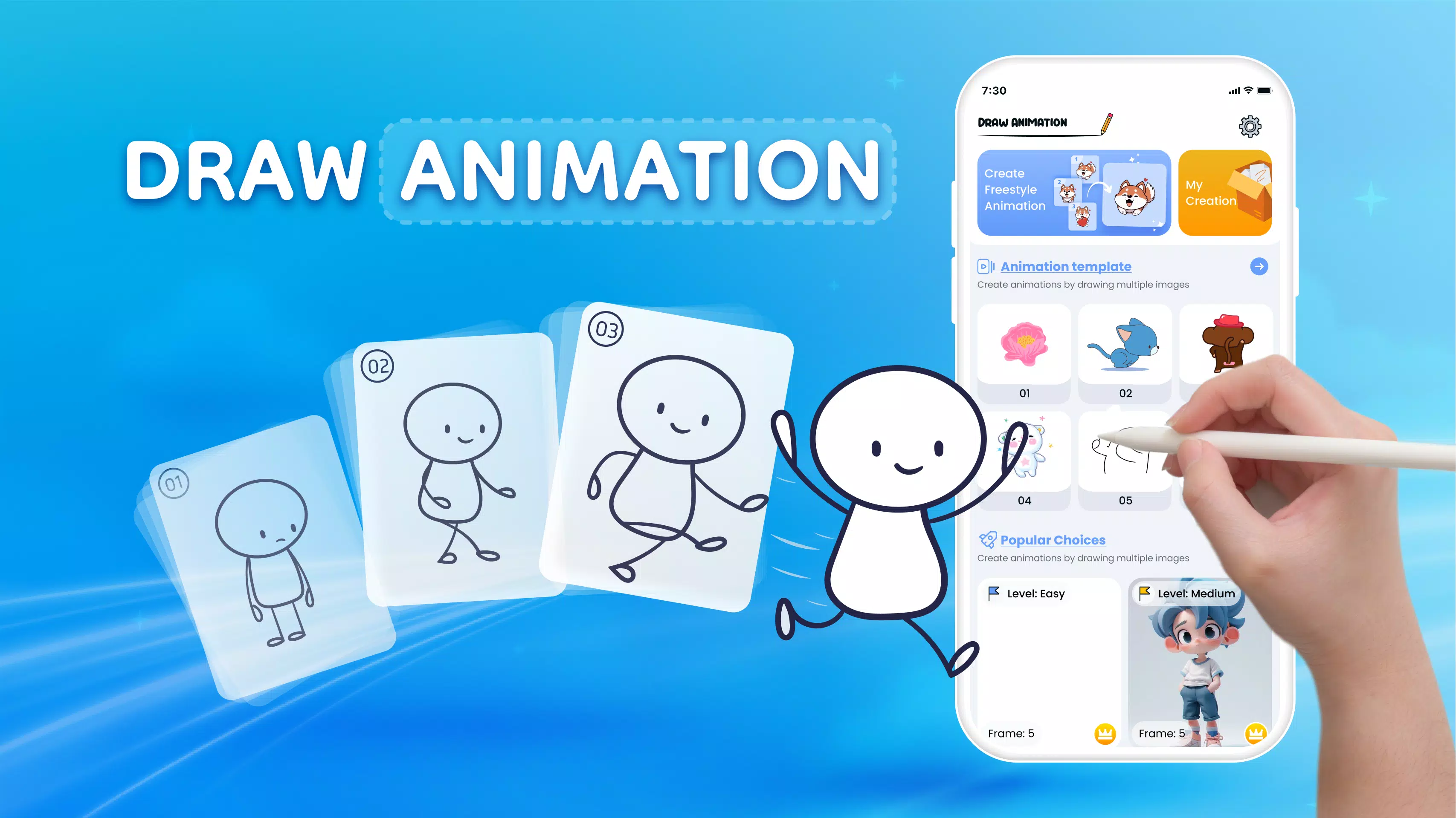 AniDraw: 2D Draw Animation Скриншот 0