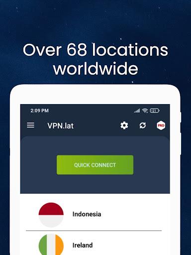 VPN.lat: Fast and secure proxy應用截圖第2張