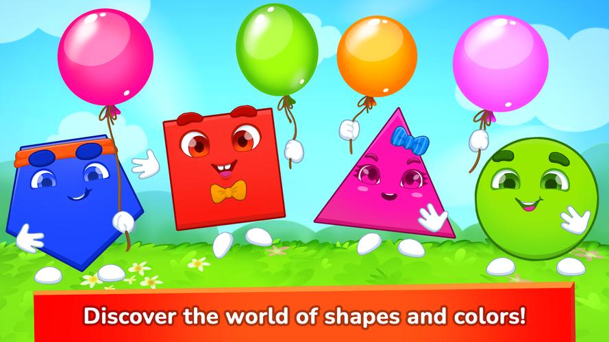 Learning shapes & colors games應用截圖第0張