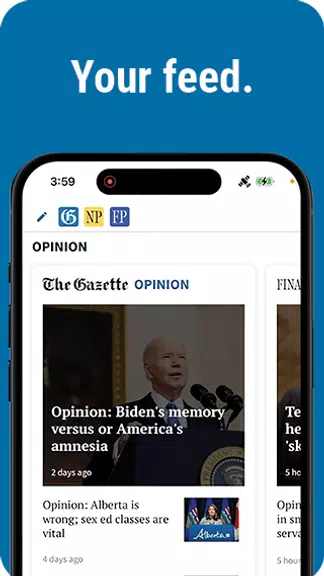 Montreal Gazette Скриншот 1
