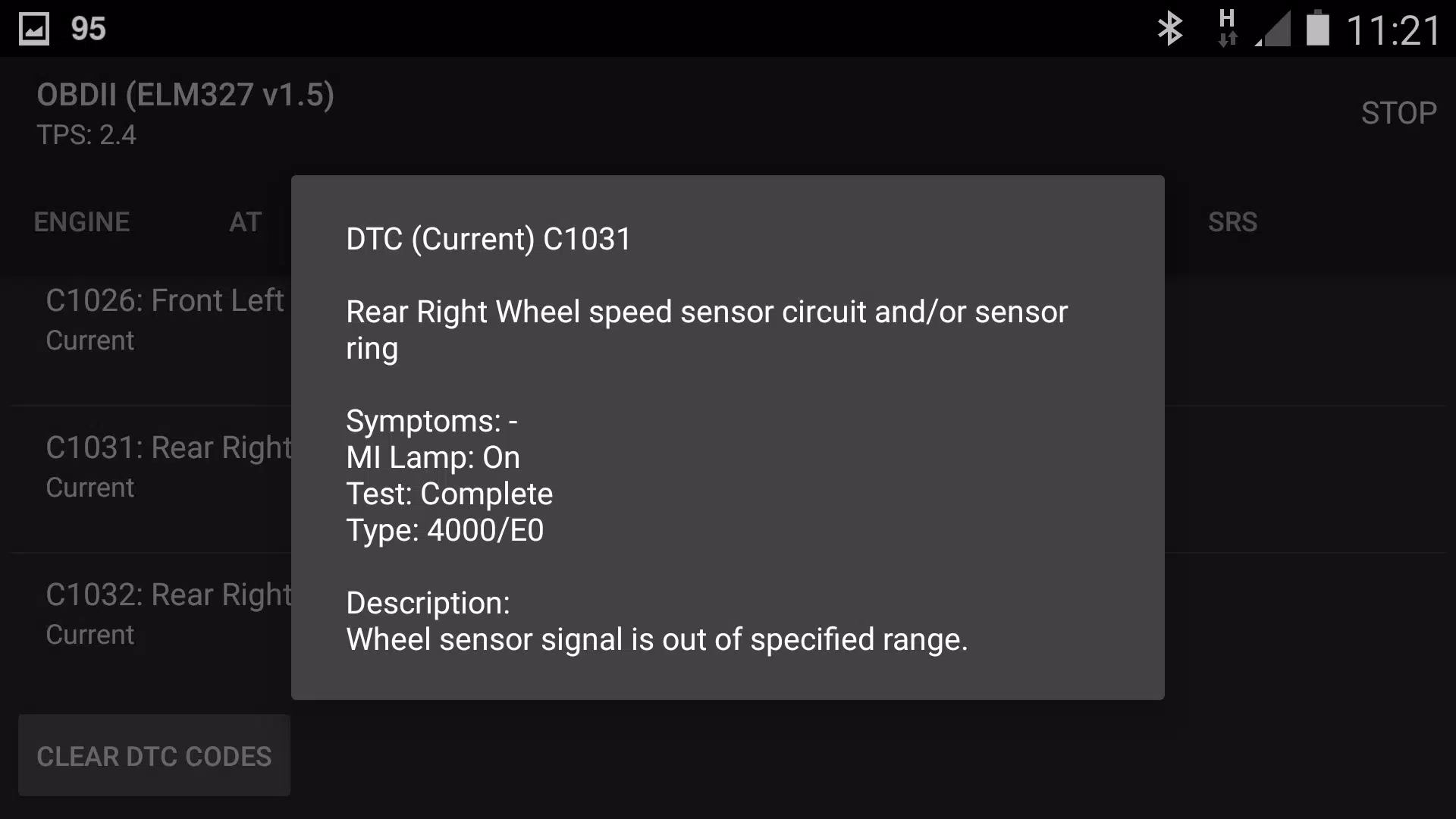 SZ Viewer: read DTC for Suzuki Скриншот 3