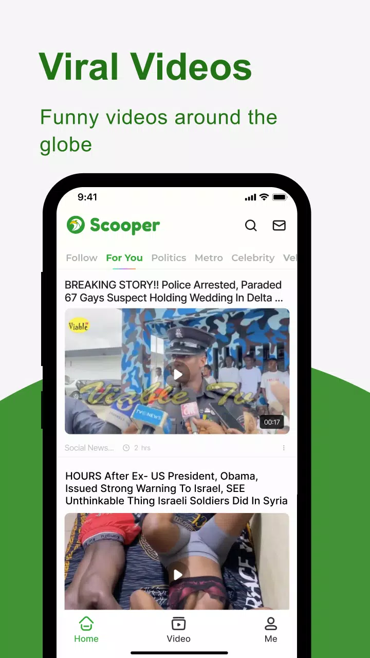 Scooper News: News Around You Captura de tela 3