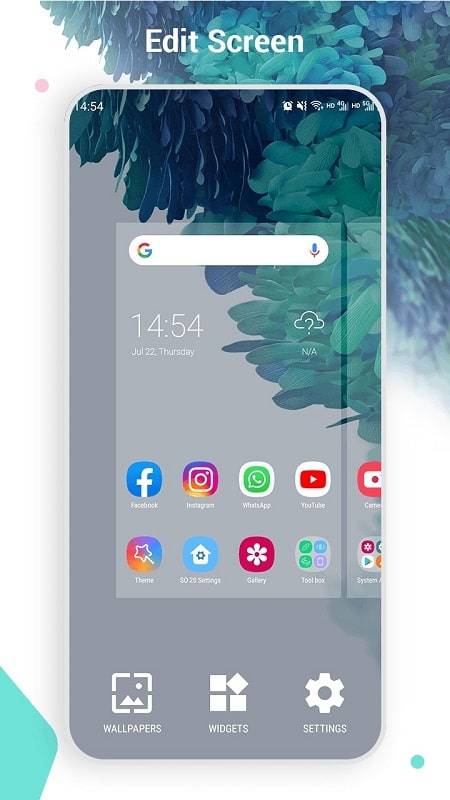 SO S20 Launcher for Galaxy S应用截图第1张