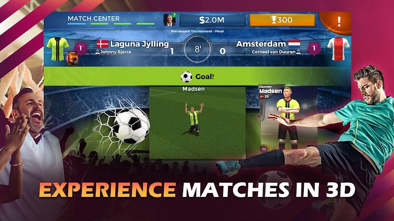 Pro 11 - Soccer Manager Game Screenshot 1