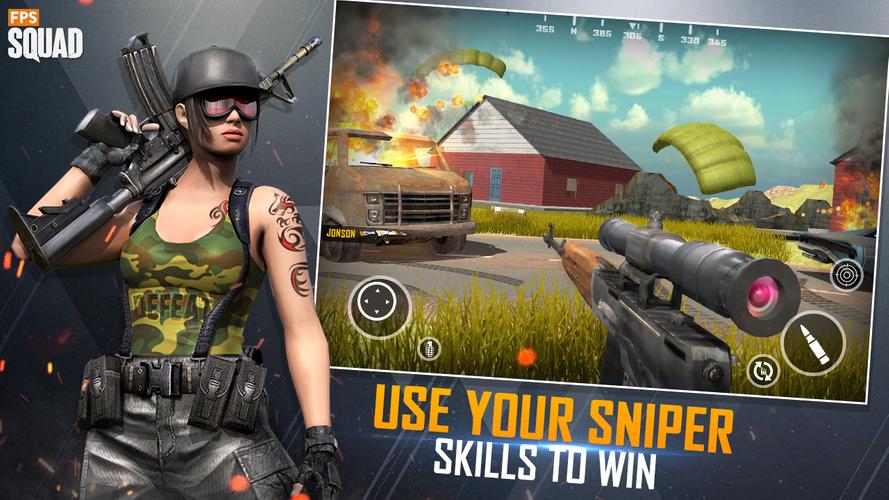 FPS Squad - Gun Shooting Games应用截图第1张