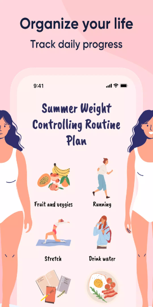 Me+ Daily Routine Planner Capture d'écran 2