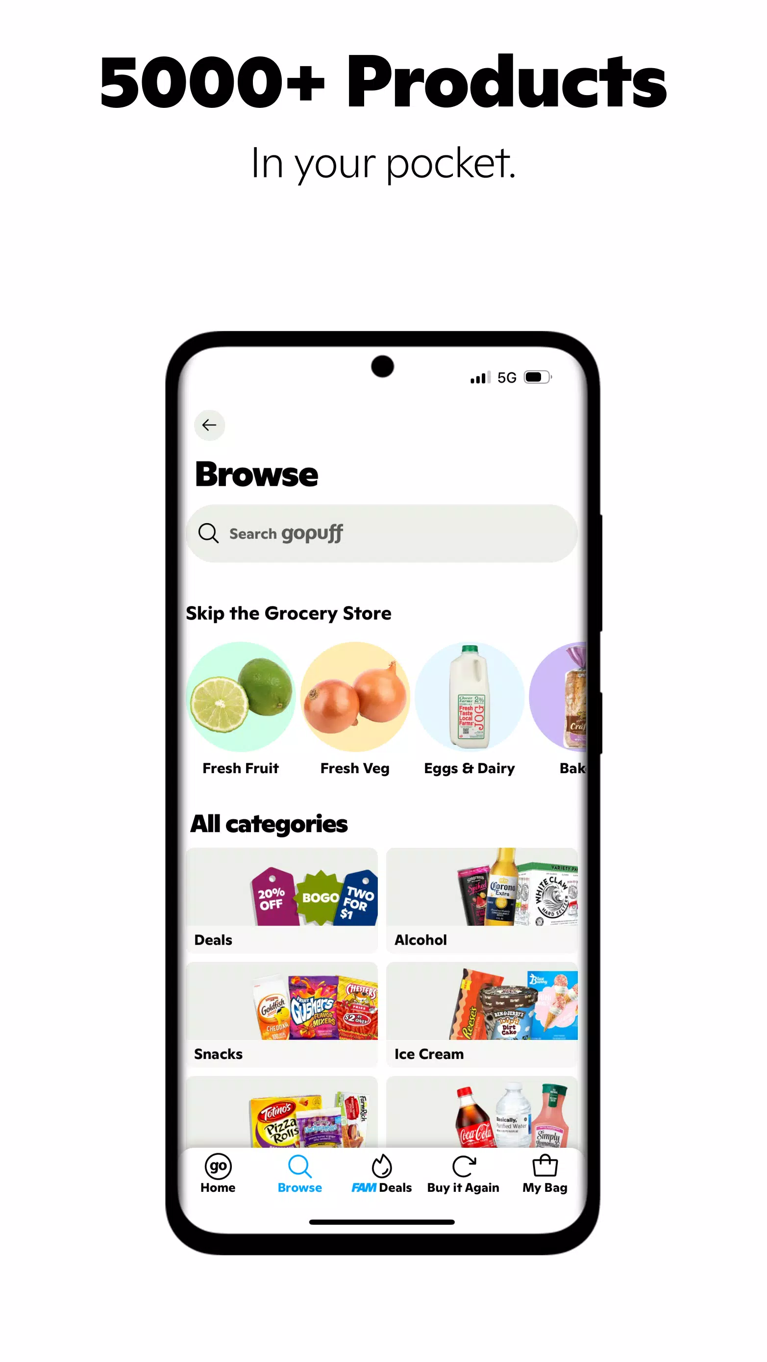 Gopuff—Alcohol & Food Delivery应用截图第2张